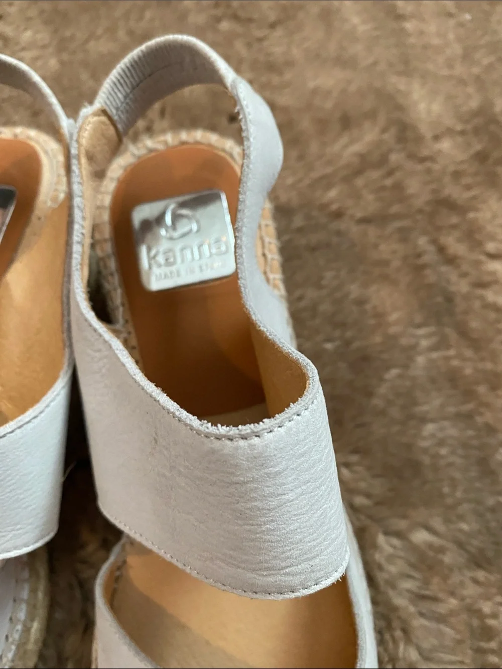kanna cream leather